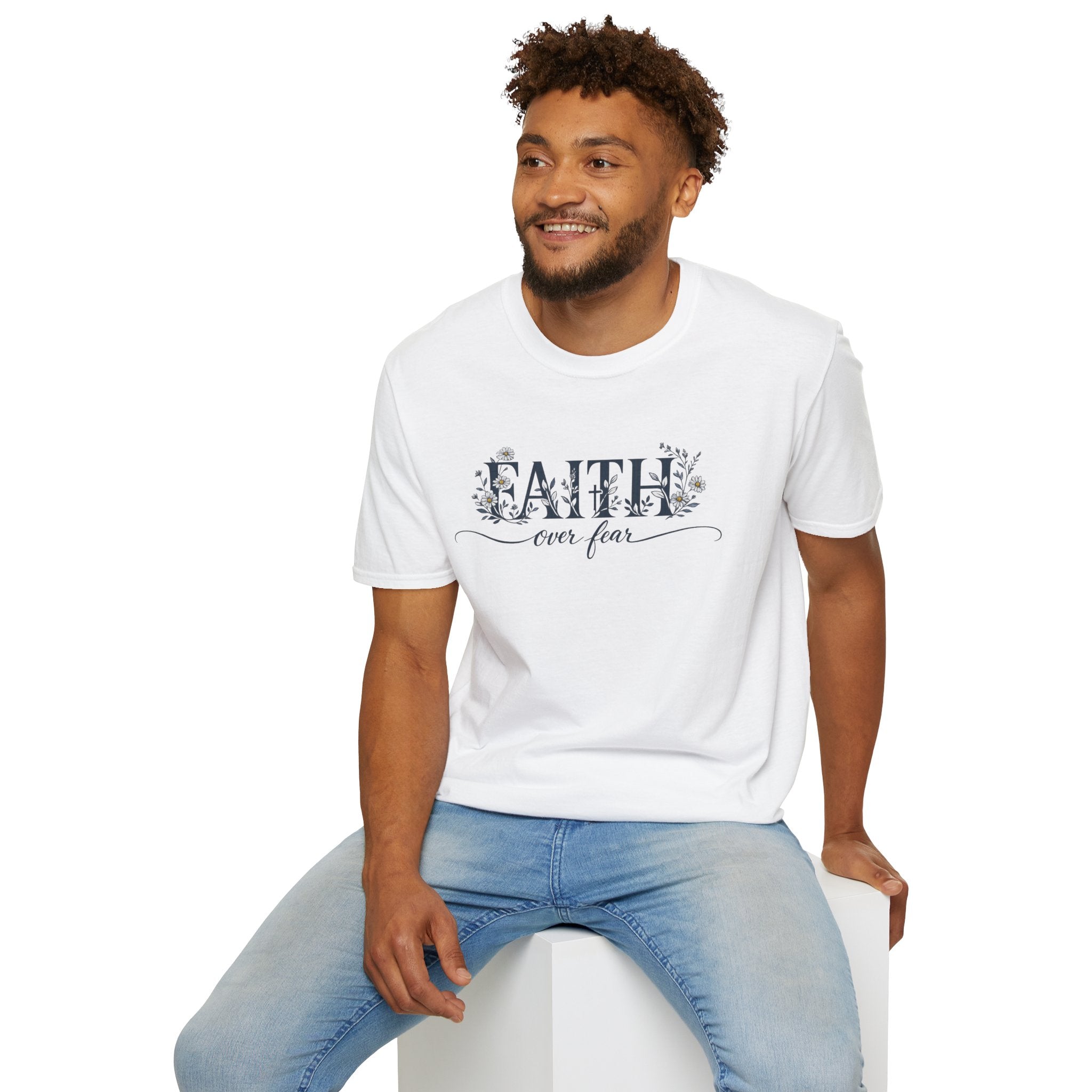 Daisies Faith Over Fear T-Shirt