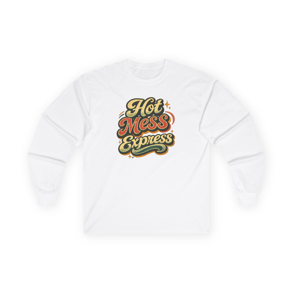 Hot Mess Express Teacher Long Sleeve Shirt | Funny Teacher Shirt | Classroom Chaos Teacher Gift