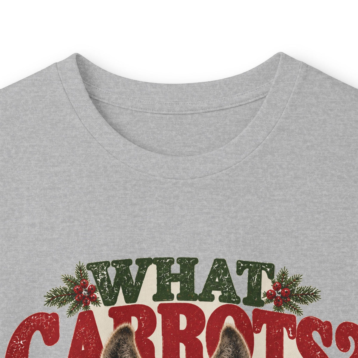 Funny Christmas Mule Long Sleeve Shirt, What Carrots Holiday Tee, Mule Lover Gift, Country Christmas Farm Shirt