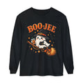 Boo-Jee Ghost Long Sleeve Shirt, Cute Halloween Coffee Tee, Witchy Fall Shirt