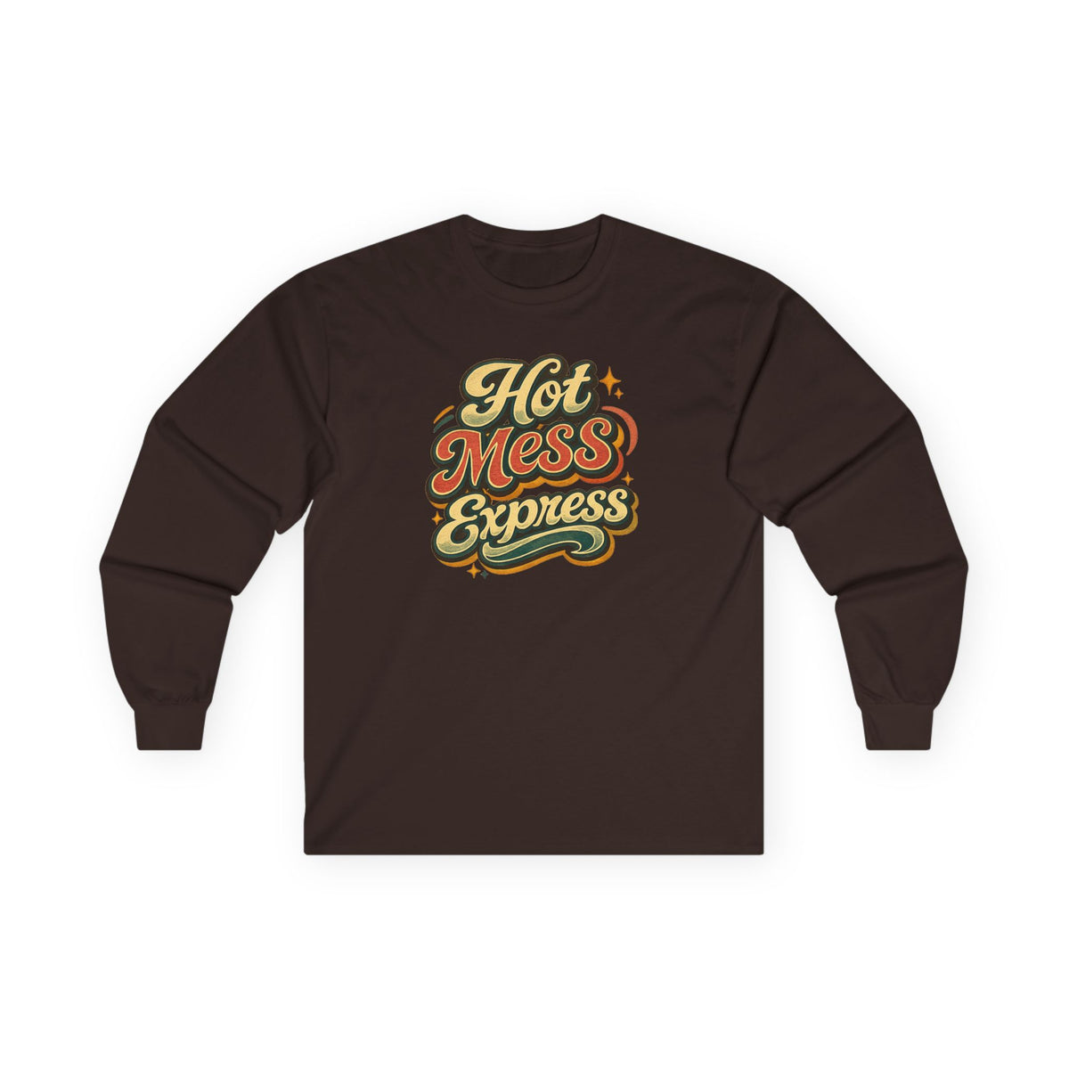 Hot Mess Express Teacher Long Sleeve Shirt | Funny Teacher Shirt | Classroom Chaos Teacher Gift
