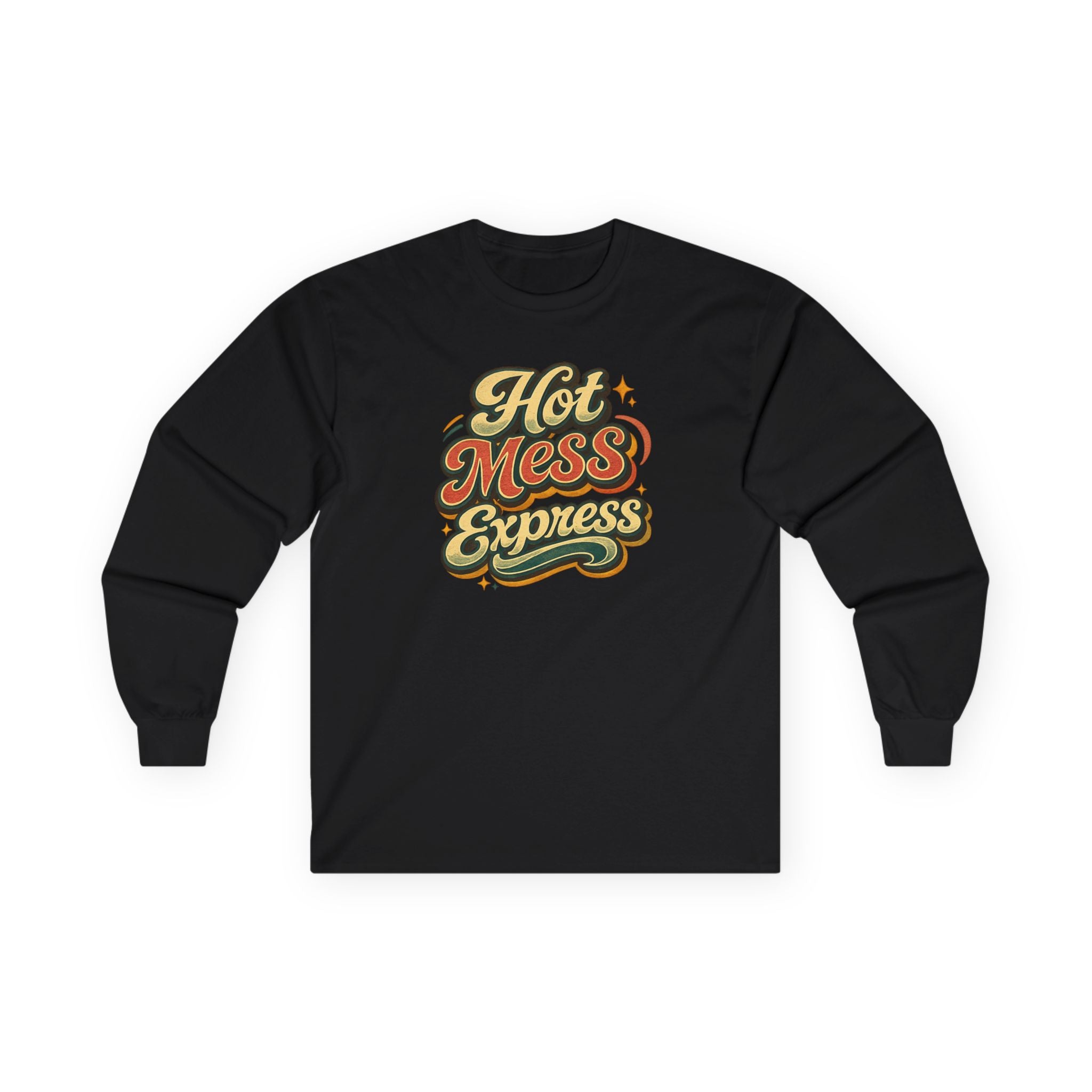 Hot Mess Express Teacher Shirt | Funny Classroom Chaos Tee | Retro Vintage Teacher Life T-Shirt