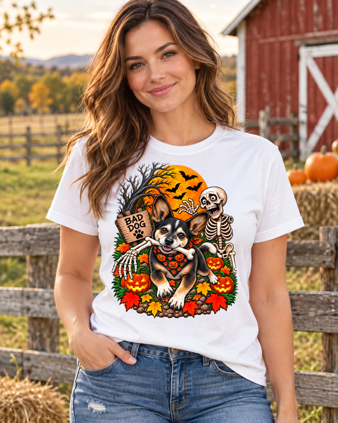 Custom Halloween Dog Shirt