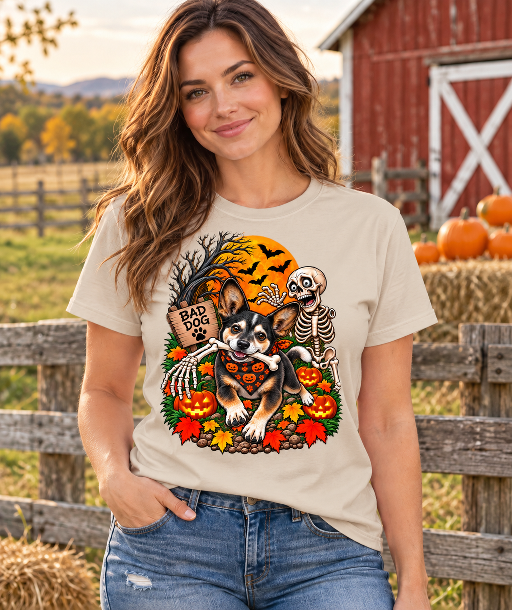 Custom Halloween Dog Shirt