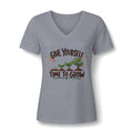 Give Yourself Time to Grow Teacher Shirt | Growth Mindset V-Neck Tee | Inspirational Sprout Graphic | Teacher Appreciation Gift