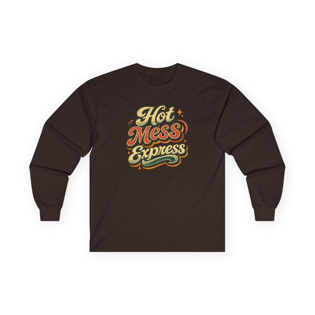 Hot Mess Express Teacher Shirt | Funny Classroom Chaos Tee | Retro Vintage Teacher Life T-Shirt