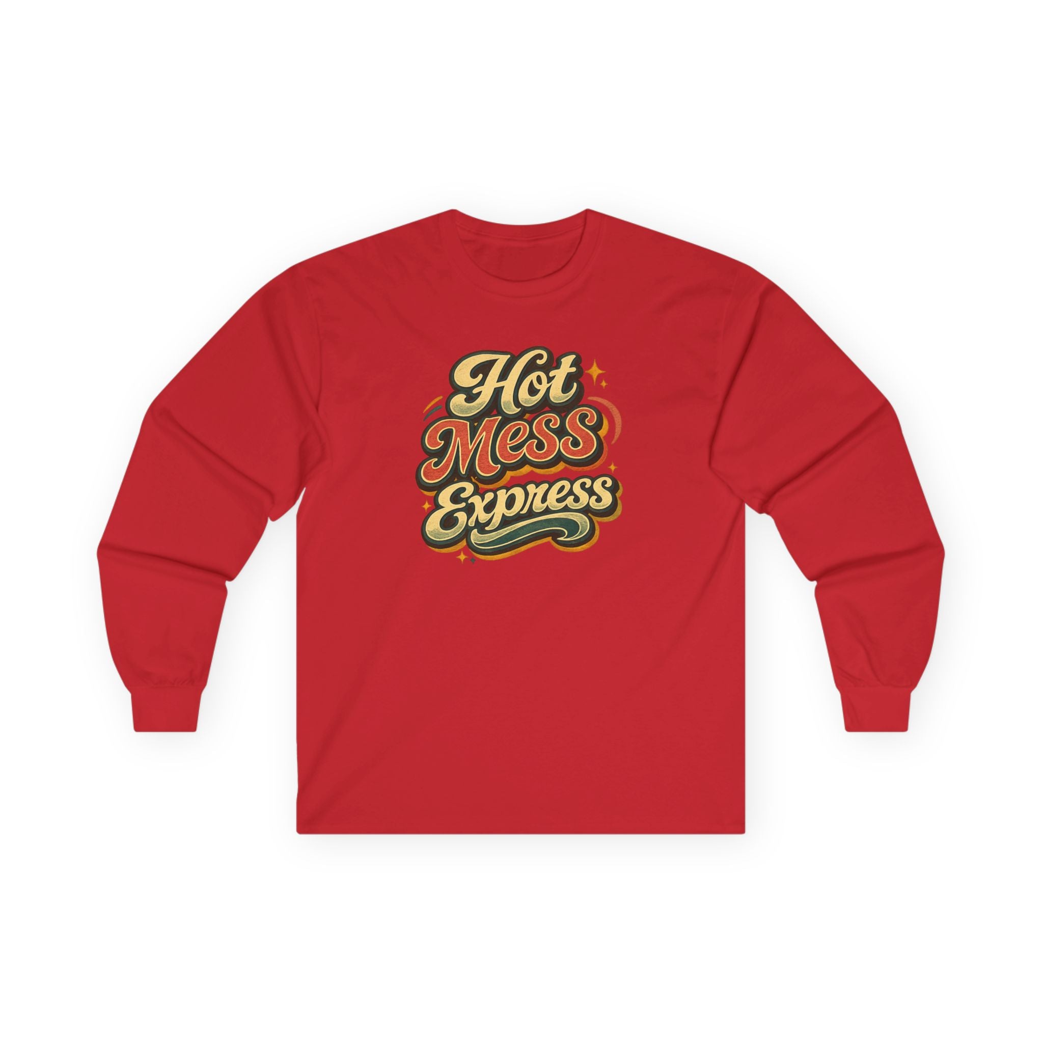 Hot Mess Express Teacher Shirt | Funny Classroom Chaos Tee | Retro Vintage Teacher Life T-Shirt