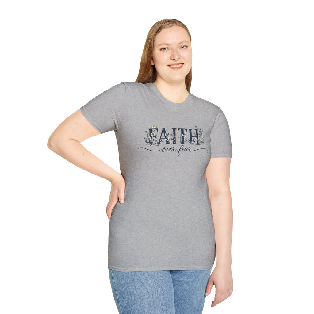 Daisies Faith Over Fear T-Shirt