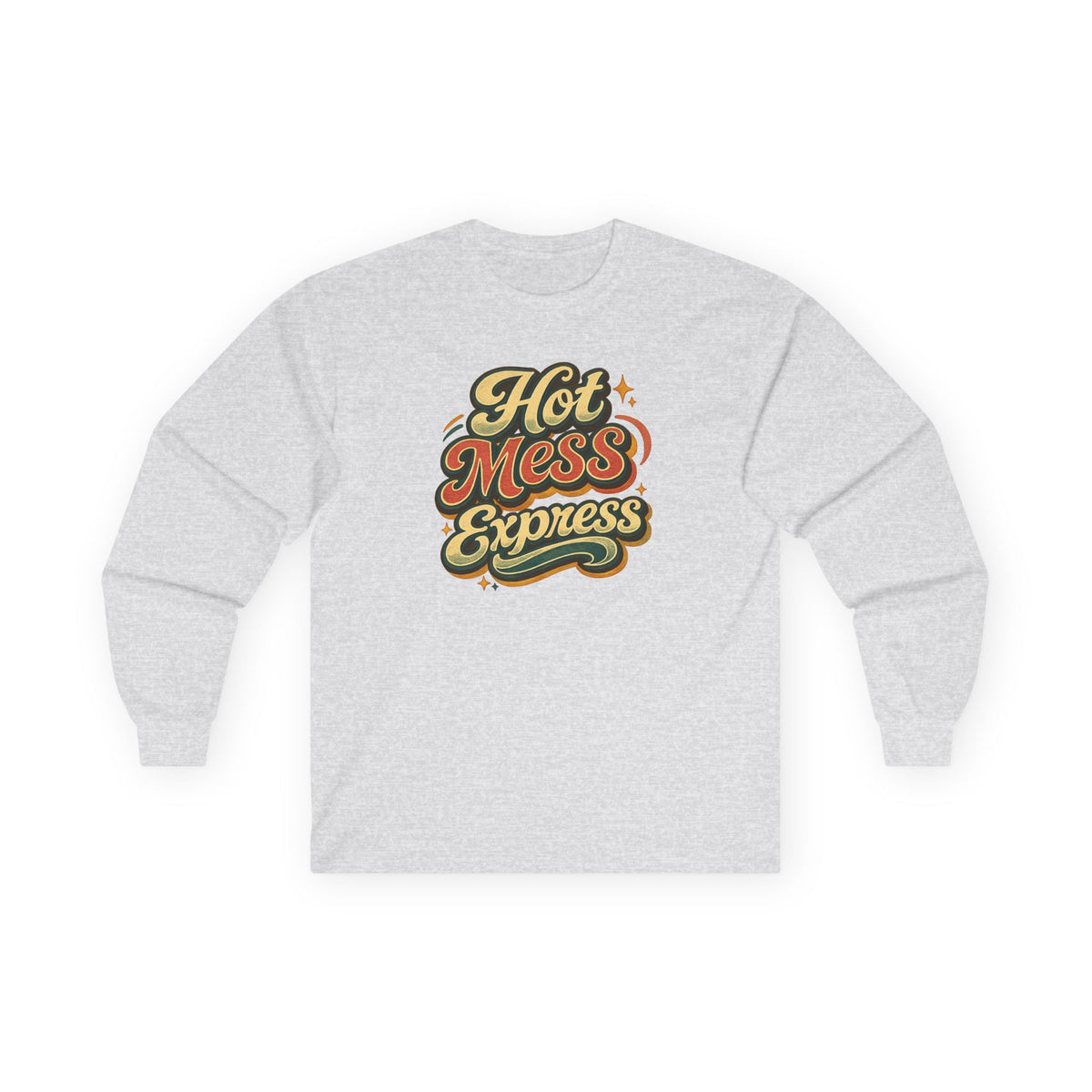 Hot Mess Express Teacher Long Sleeve Shirt | Funny Teacher Shirt | Classroom Chaos Teacher Gift
