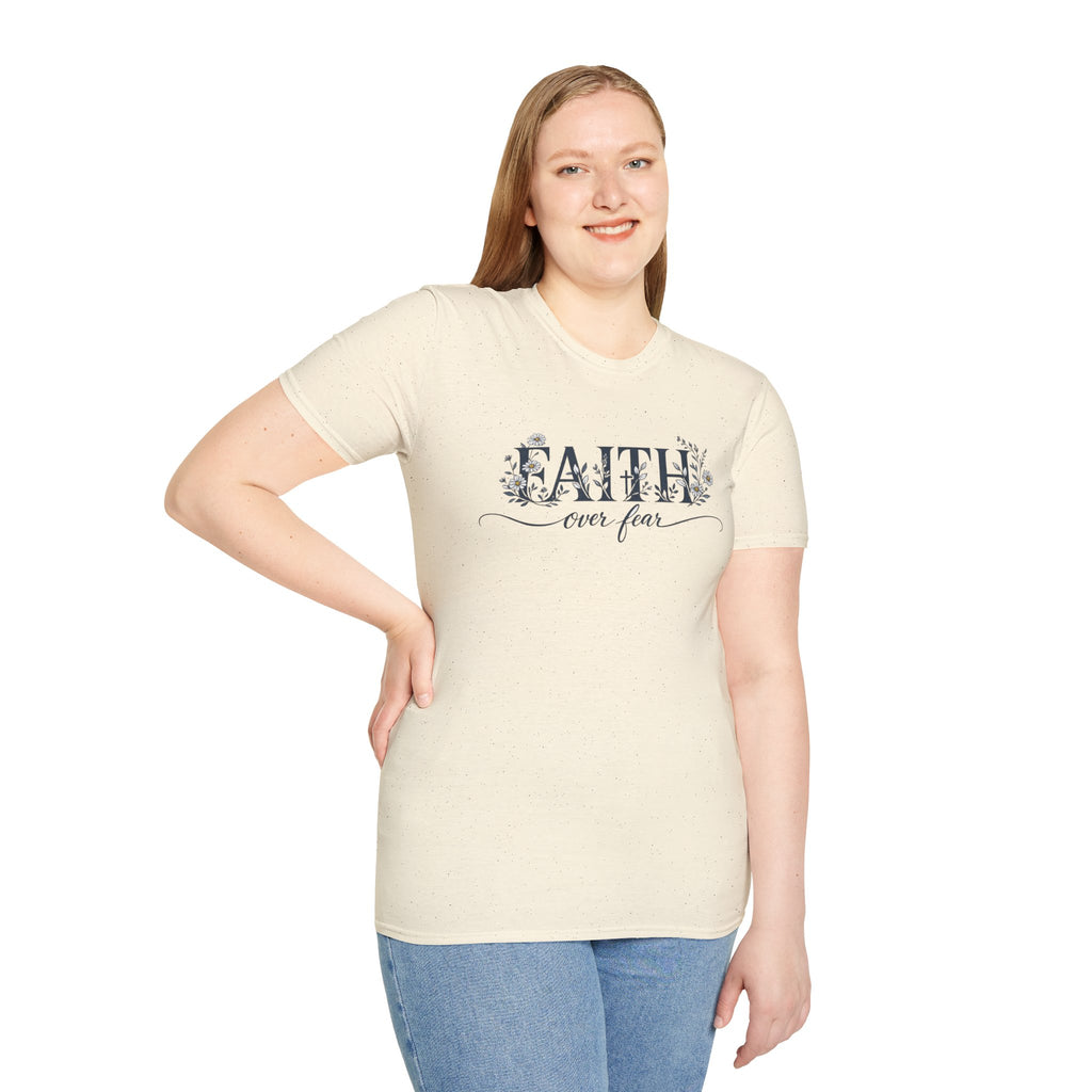 Daisies Faith Over Fear T-Shirt