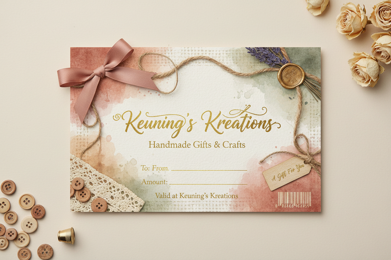 Keuning's Kreations Gift Card